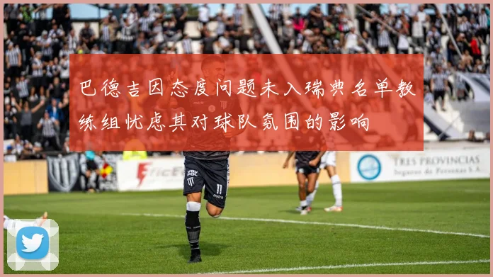 巴德吉因态度问题未入瑞典名单教练组忧虑其对球队氛围的影响